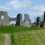 Newydd Emlyn Castle ruins