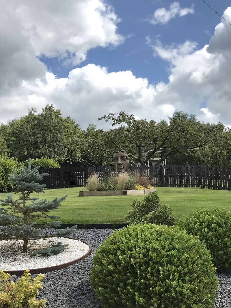 Titan in Garden